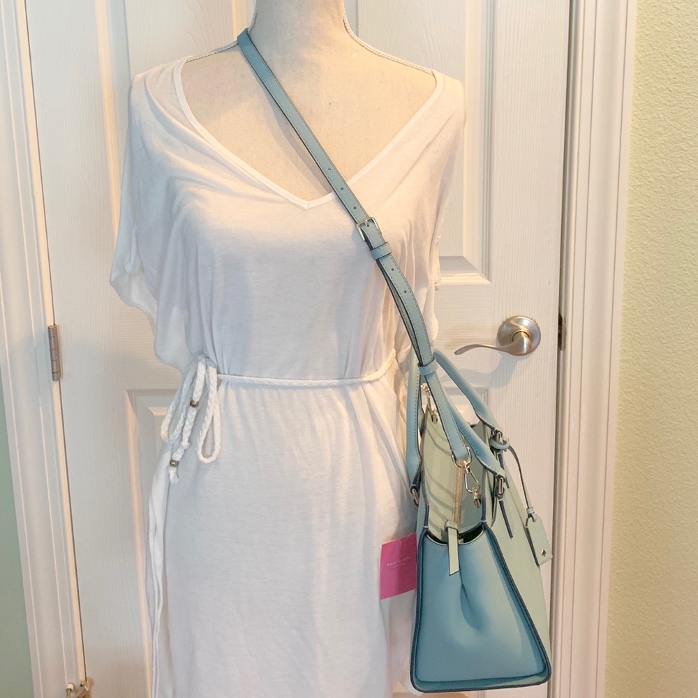 Kate spade Cameron medium satchel seaside blue bag - Picture 2 of 6
